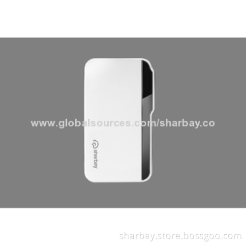 3,000mAh USB mobile phone chargers, built-in Li-polymer battery, in piano paint, RoHS, FCC, CENew